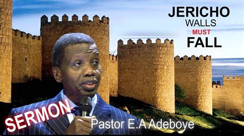 And the people shall go up every man straight before him. . Sermon message every wall of jericho must fall